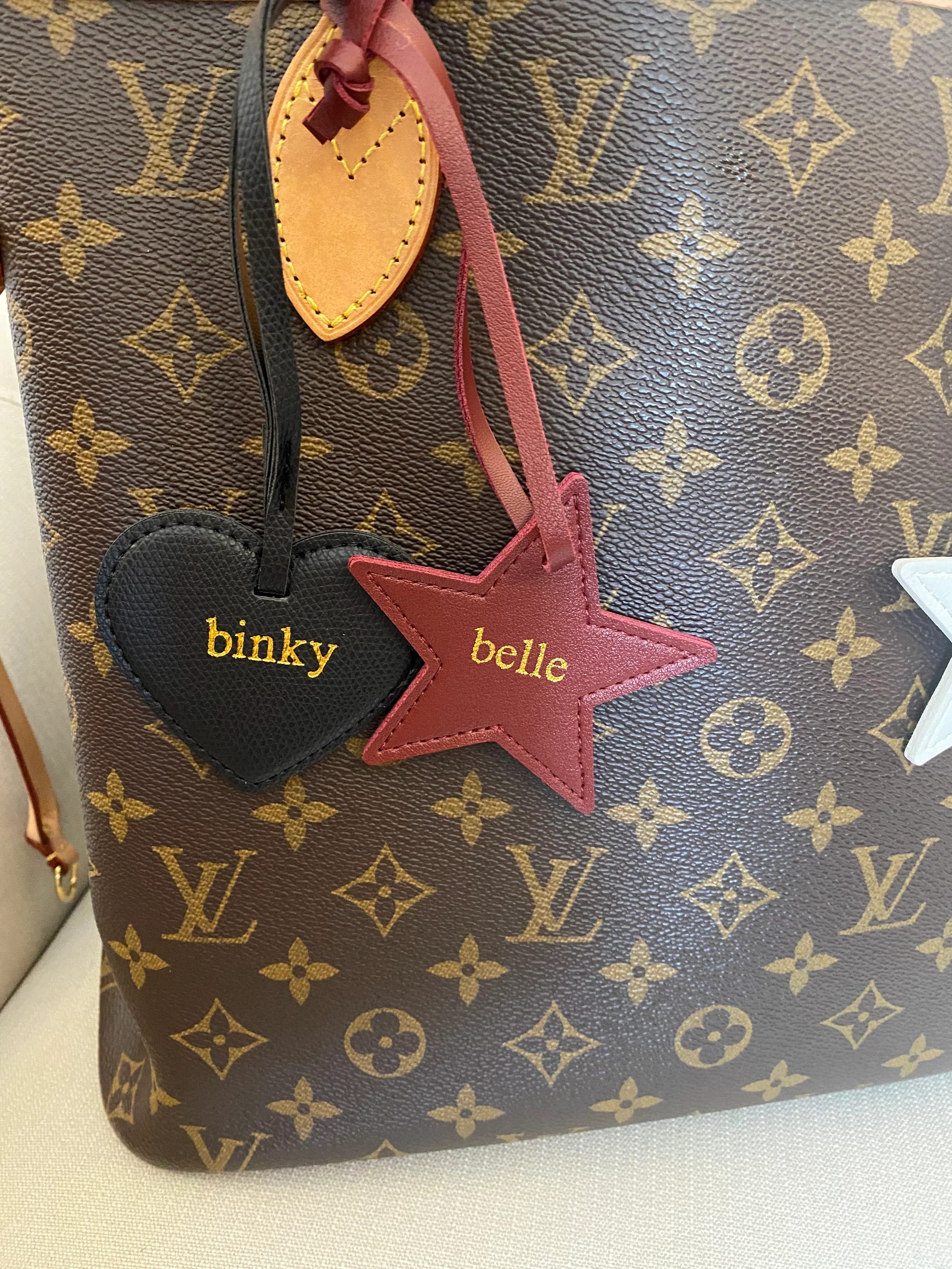 Personalised Heart Bag Charm - Image 3