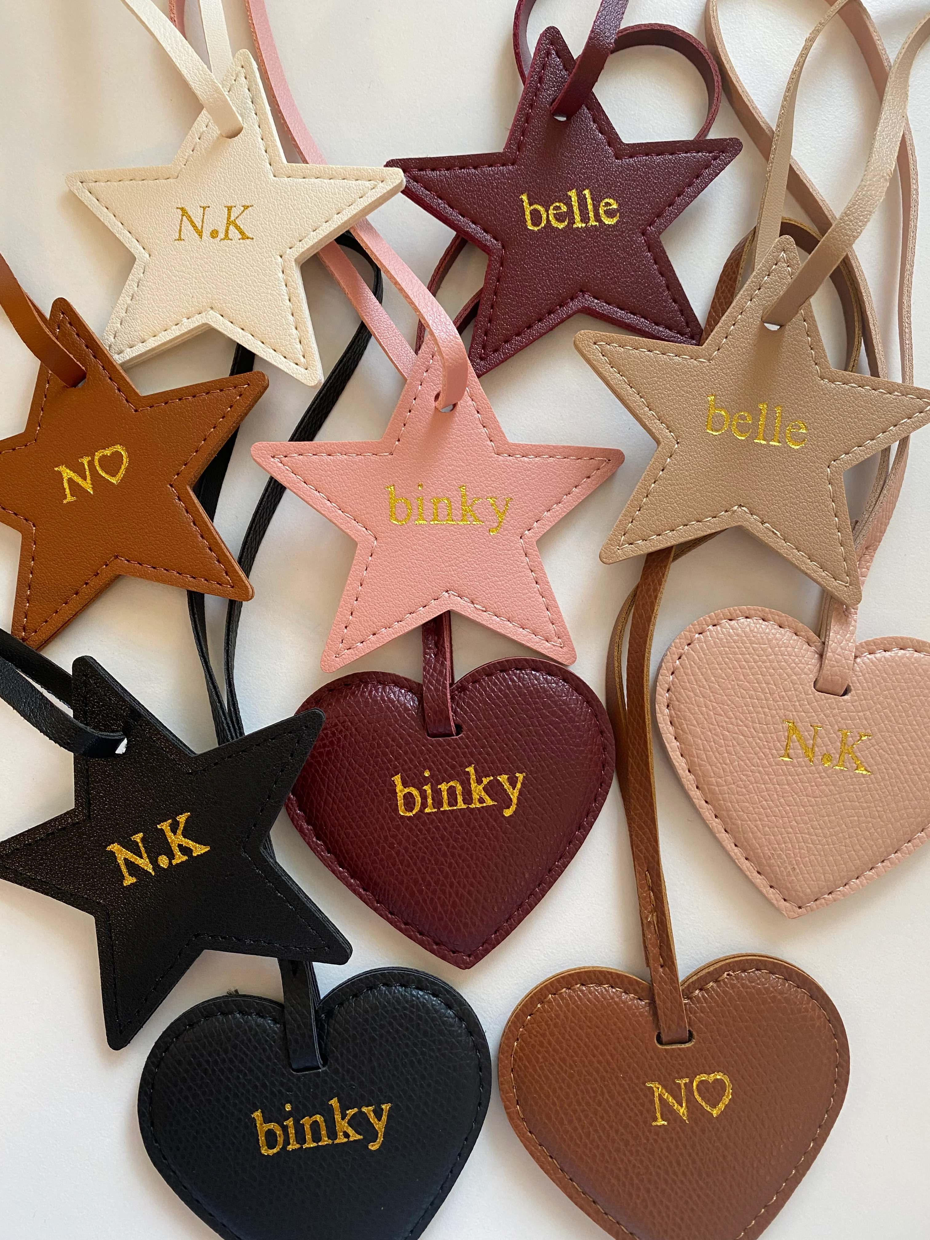 Personalised Heart Bag Charm - Image 5