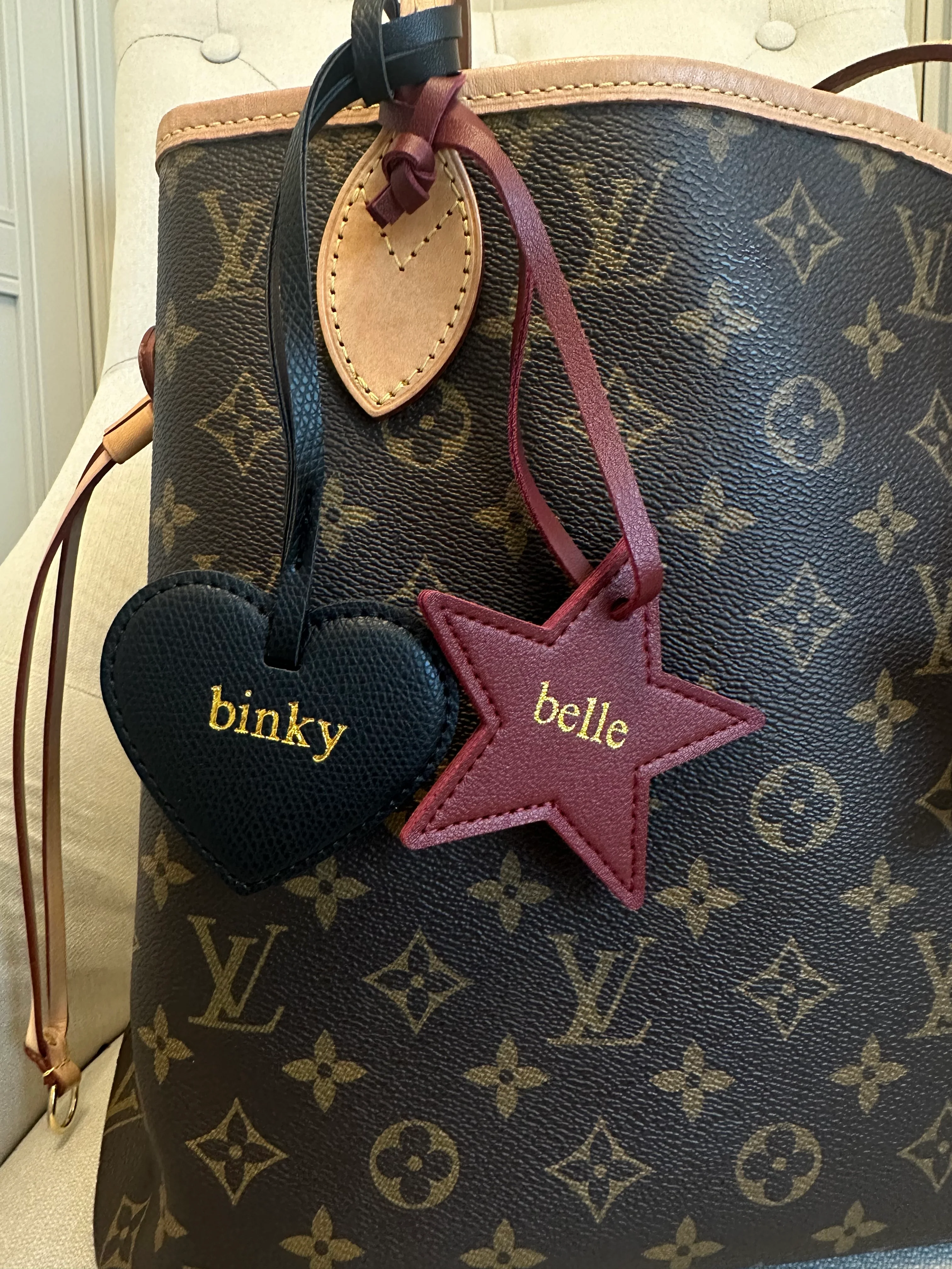 Personalised Heart Bag Charm - Image 7