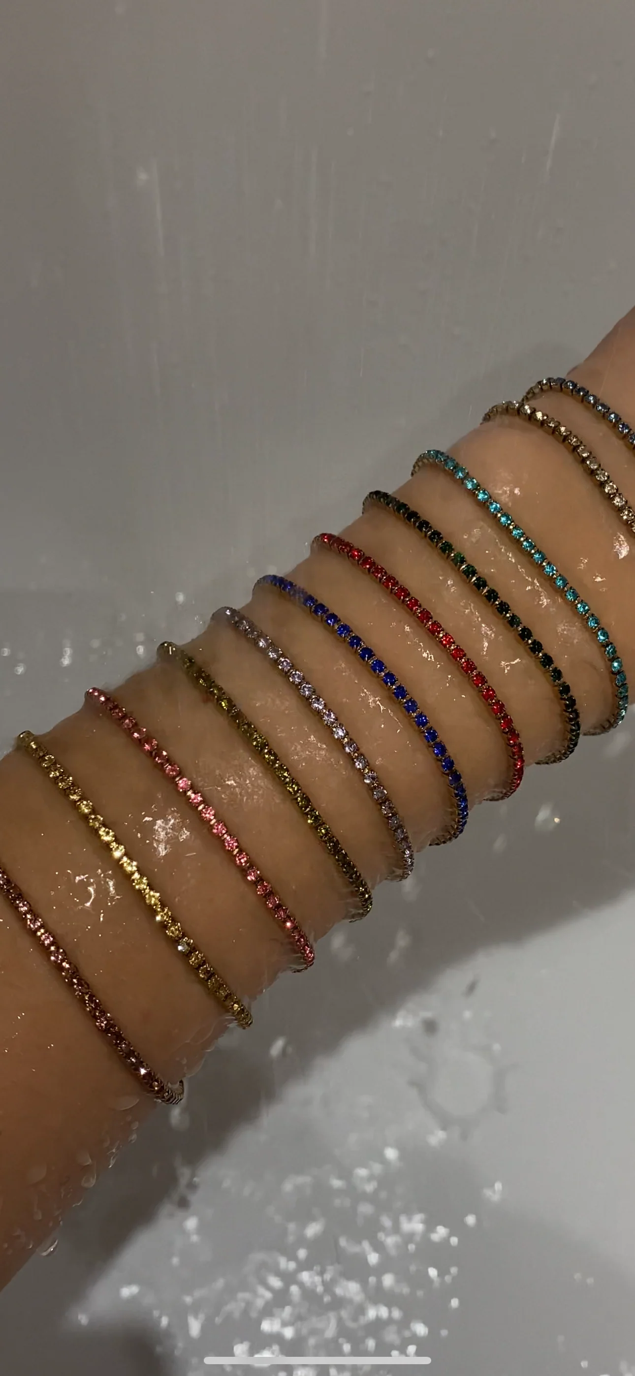Gold Birthstone Bracelet - Image 14