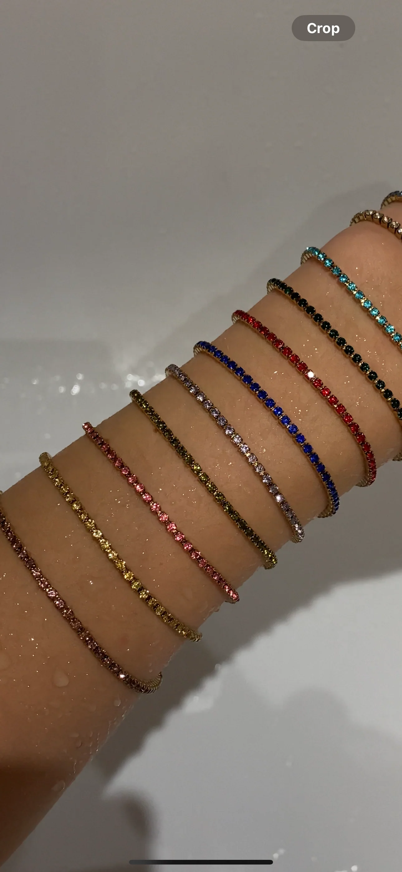 Gold Birthstone Bracelet - Image 16