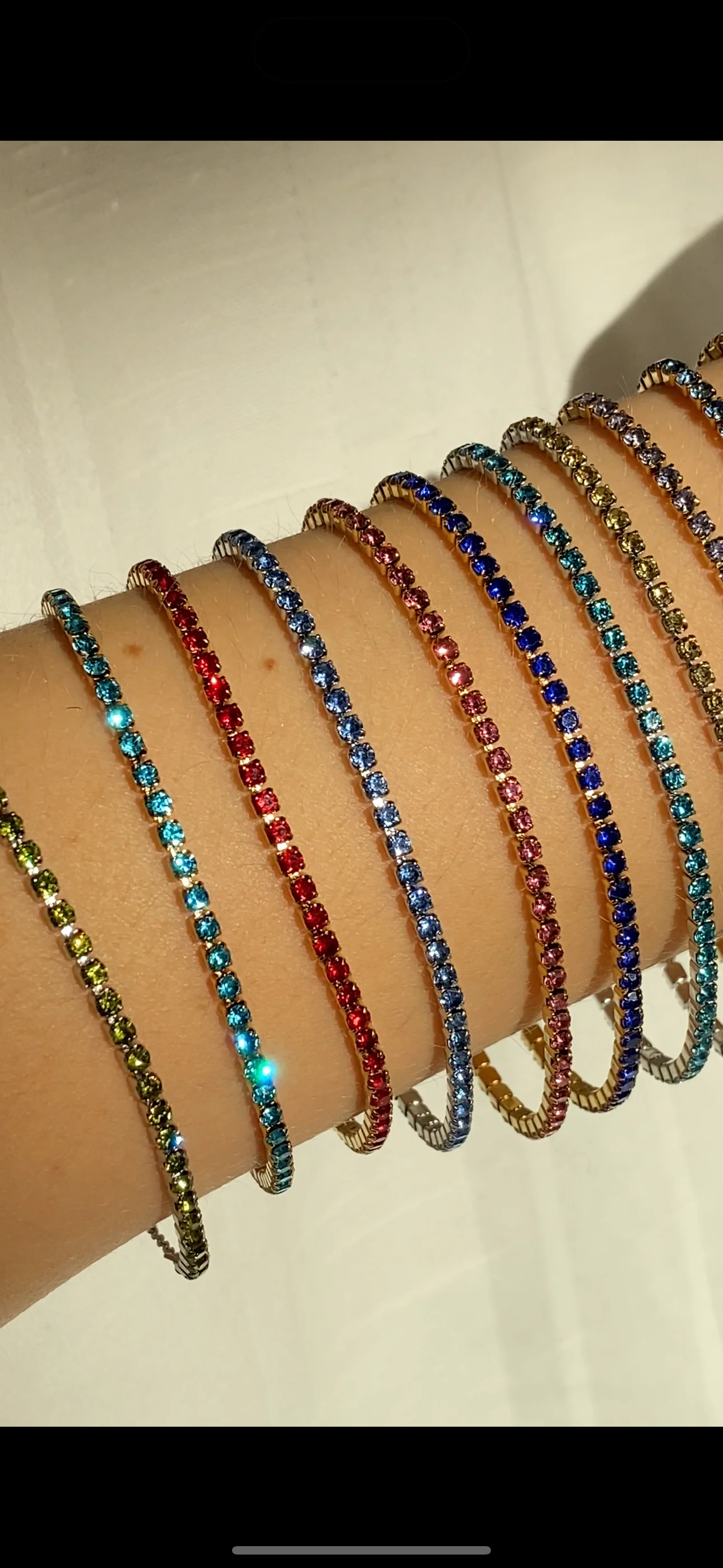 Gold Birthstone Bracelet - Image 17