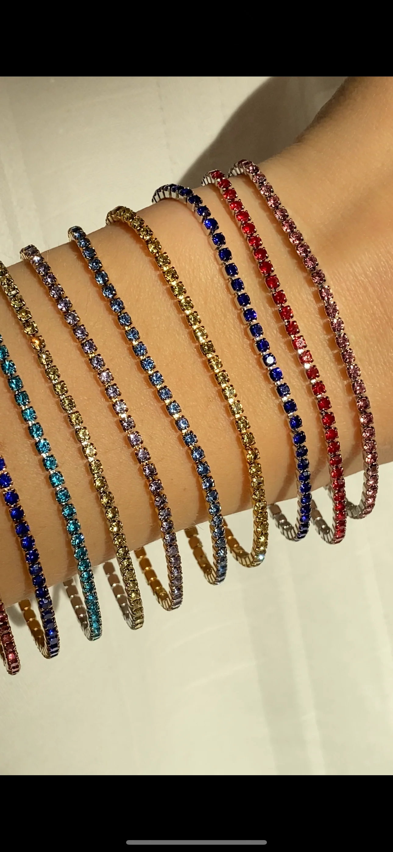 Gold Birthstone Bracelet - Image 18