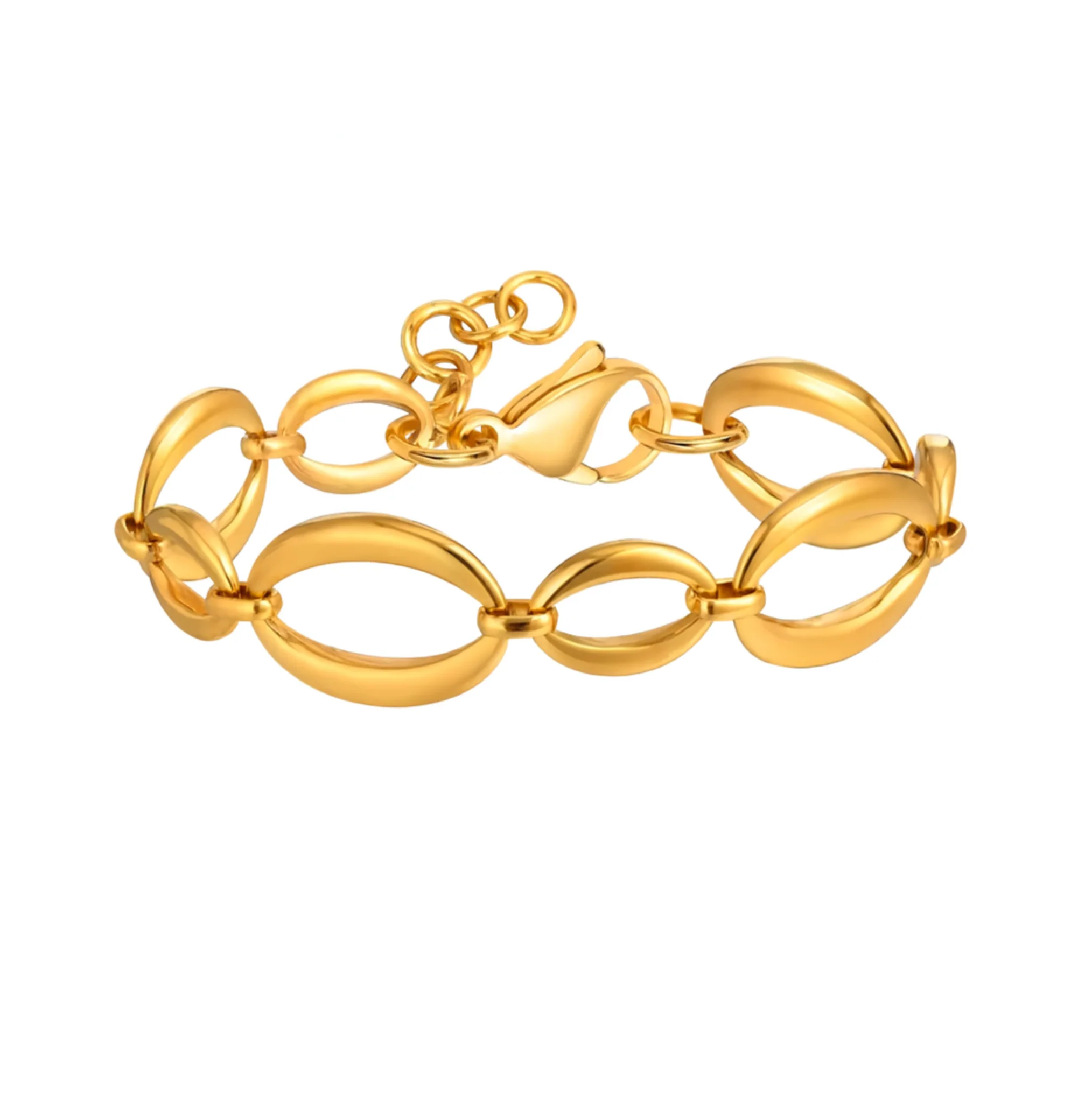 Gold Circular Bracelet