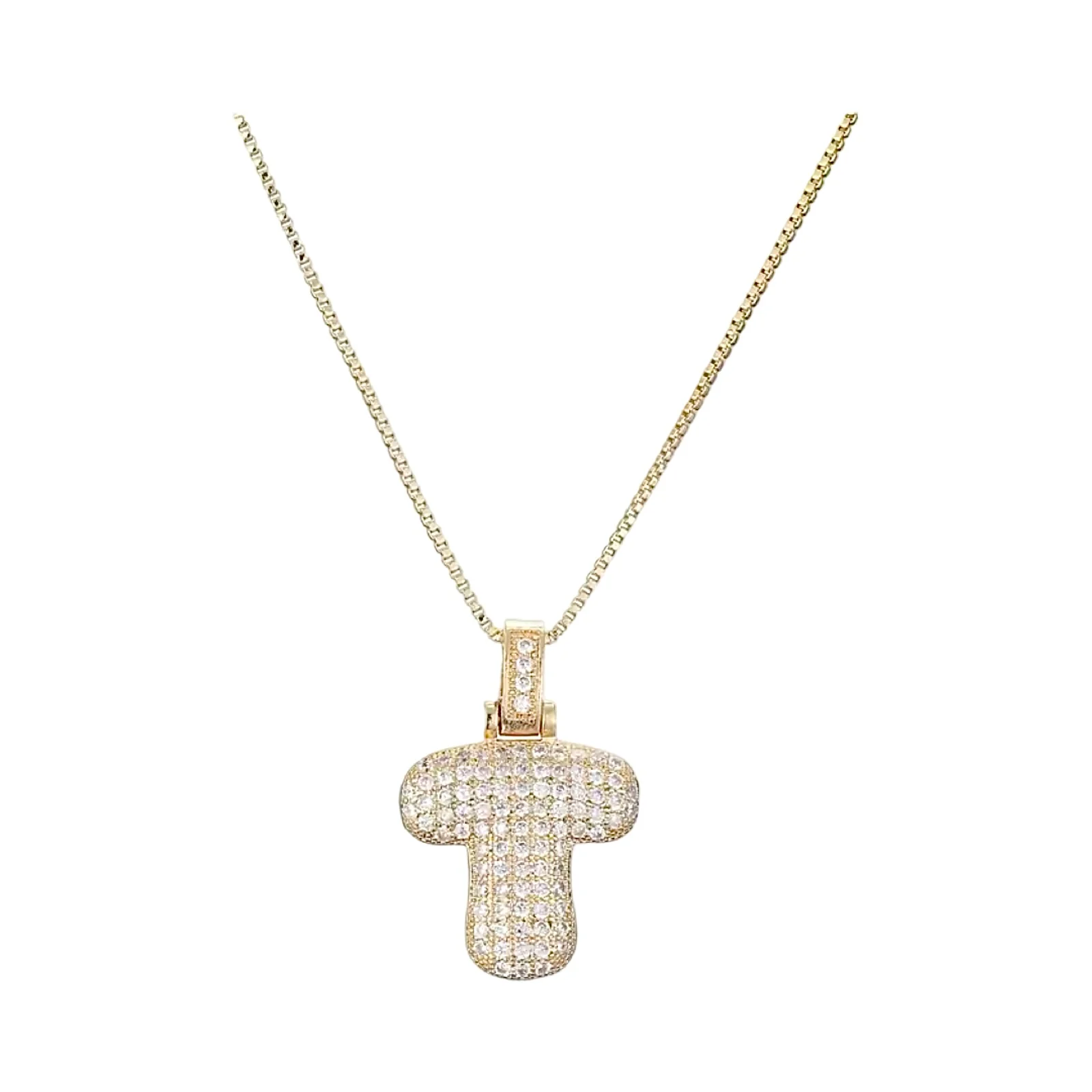 Gold Initial Balloon Necklace - Image 26