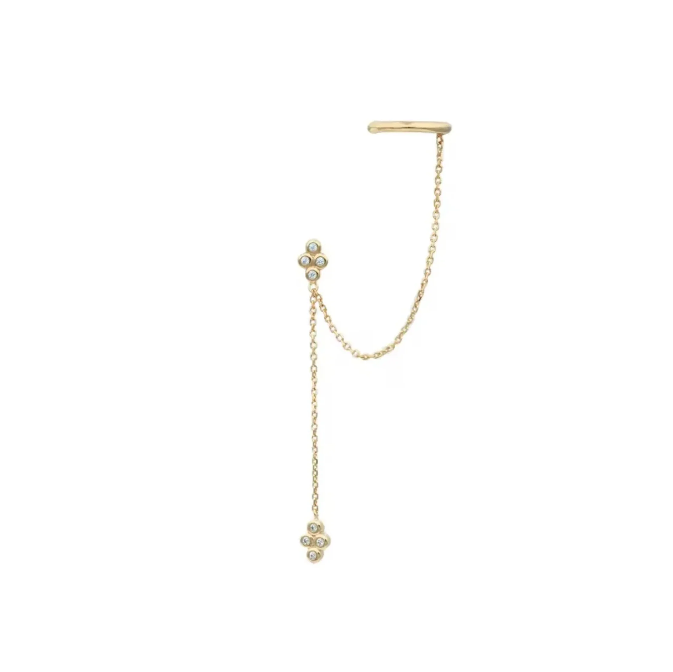 Gold Stud and Cuff Duo