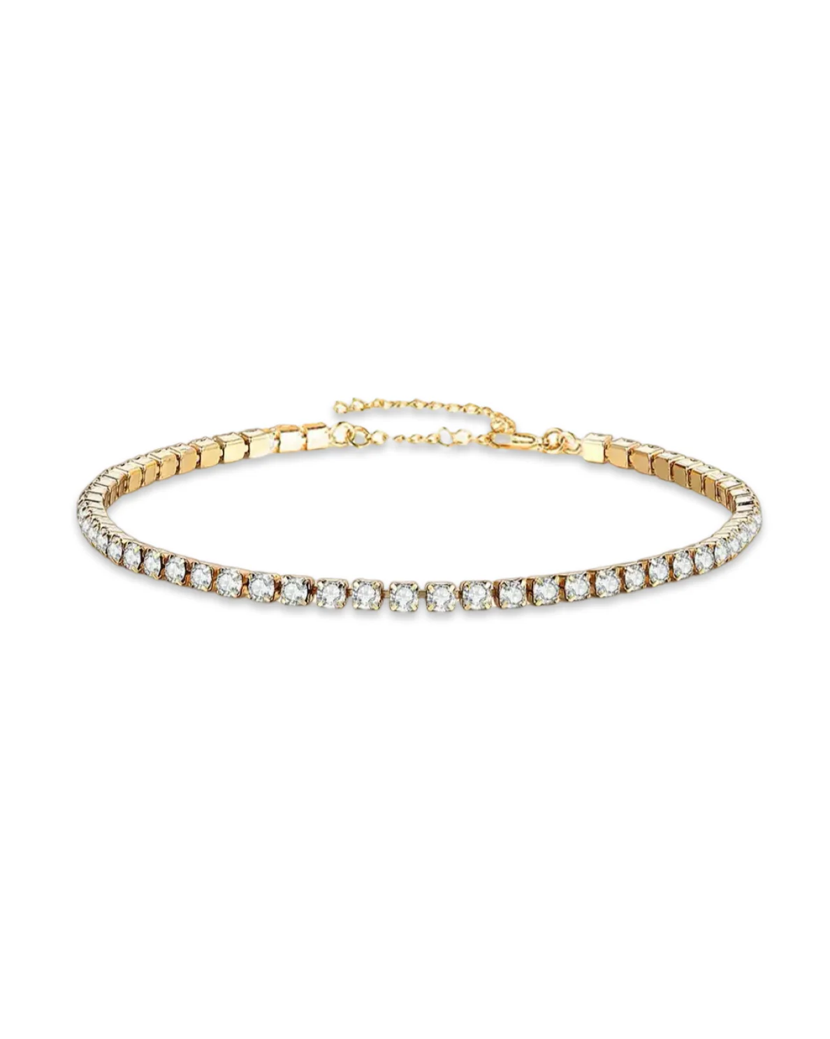 Gold Tennis Bracelet