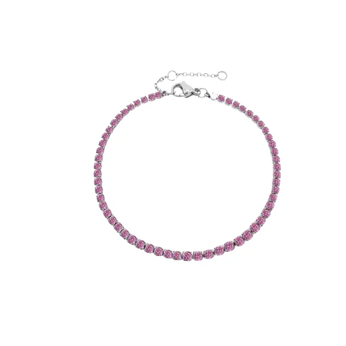 Silver Birthstone Bracelet