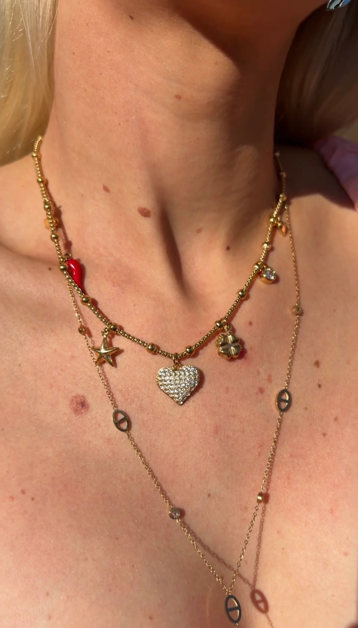 Silver Chilli Charm Necklace - Image 4