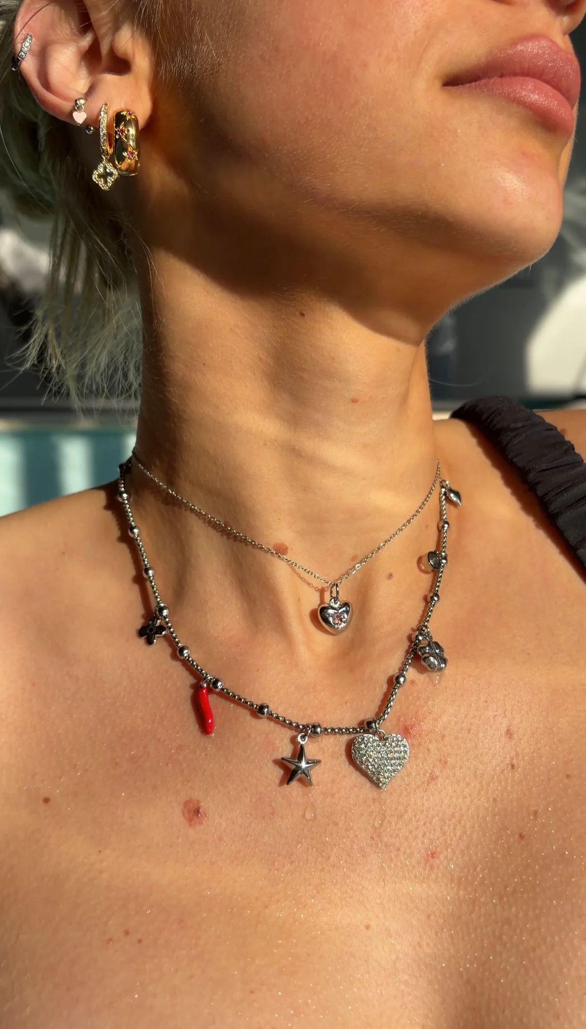 Silver Chilli Charm Necklace - Image 5