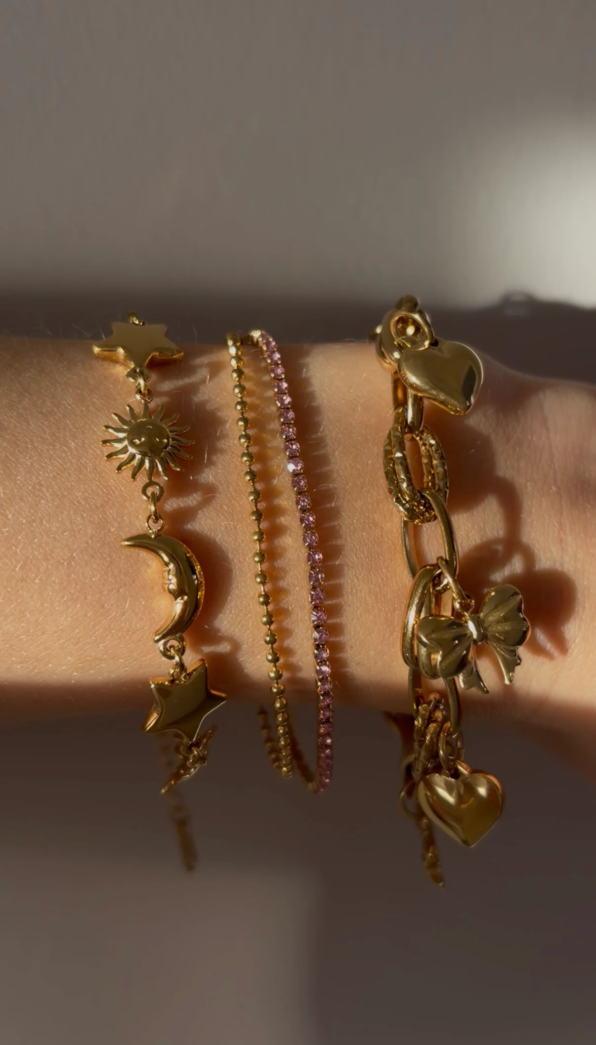 Silver Crowded Charm Bracelet - Image 5
