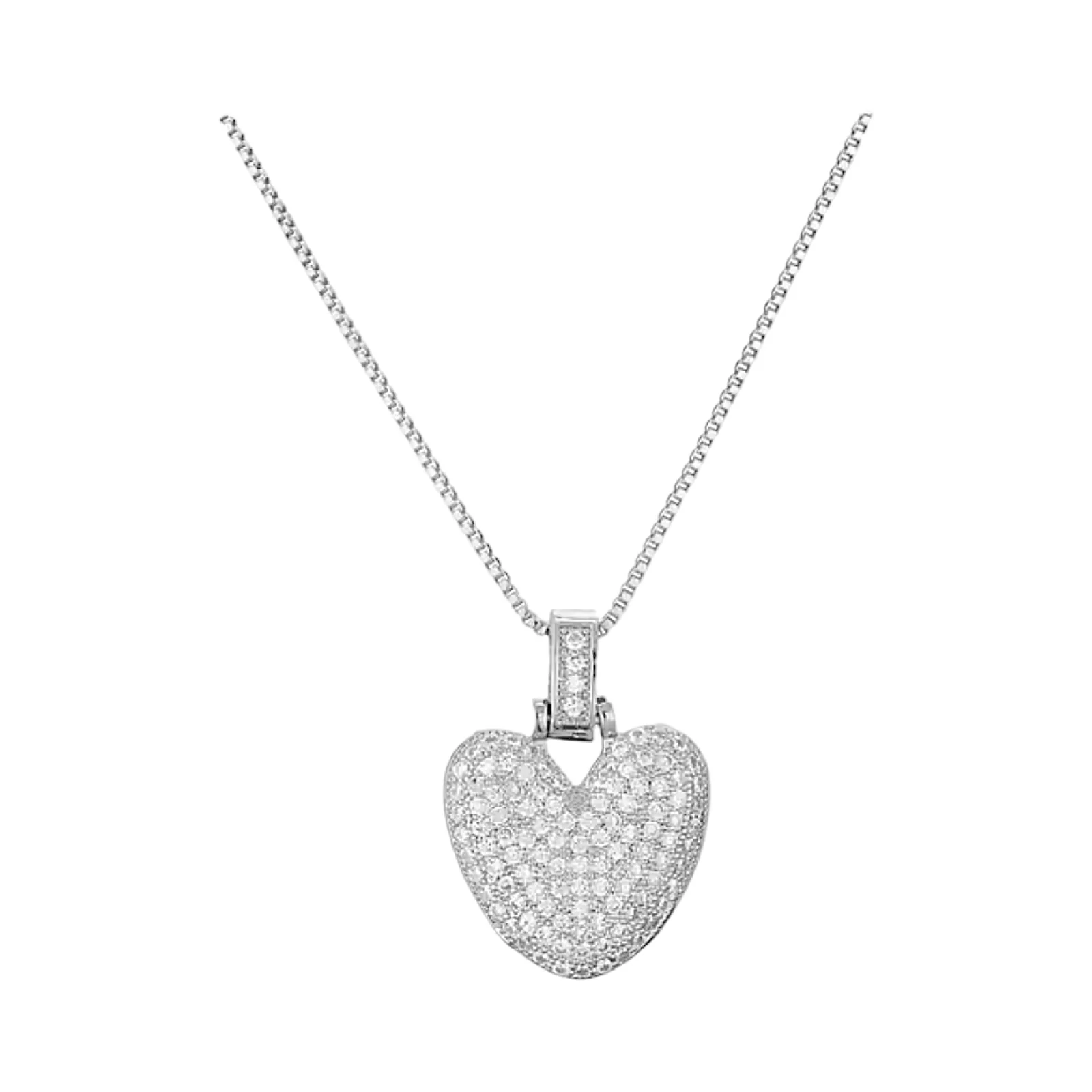 Silver Initial Balloon Necklace - Image 27