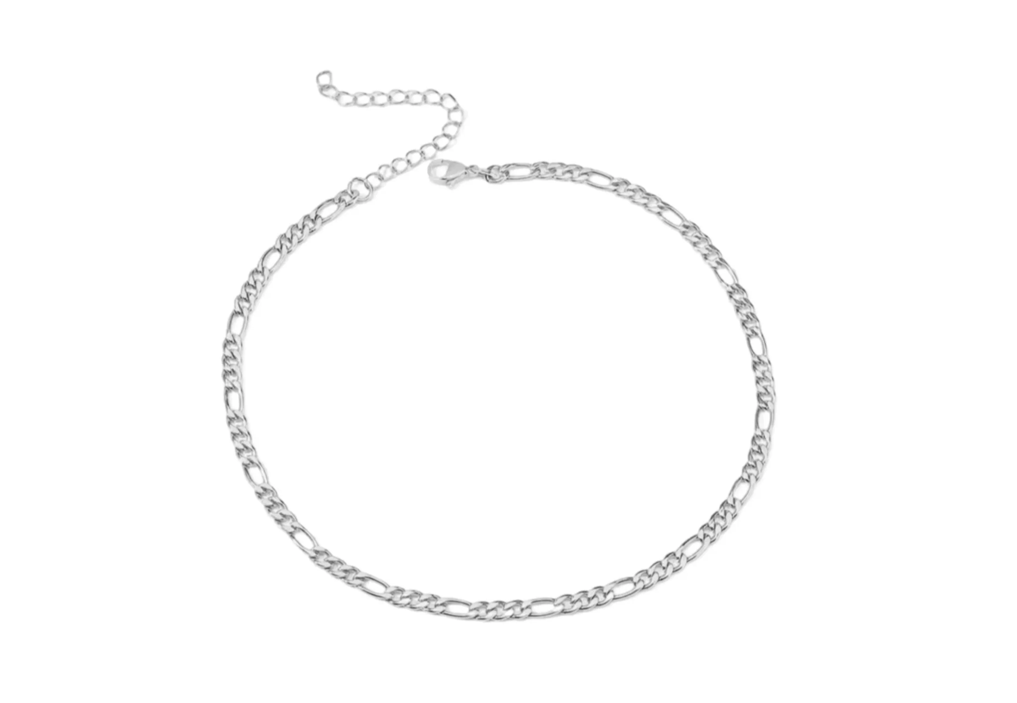 Silver Ledelle Links Necklace