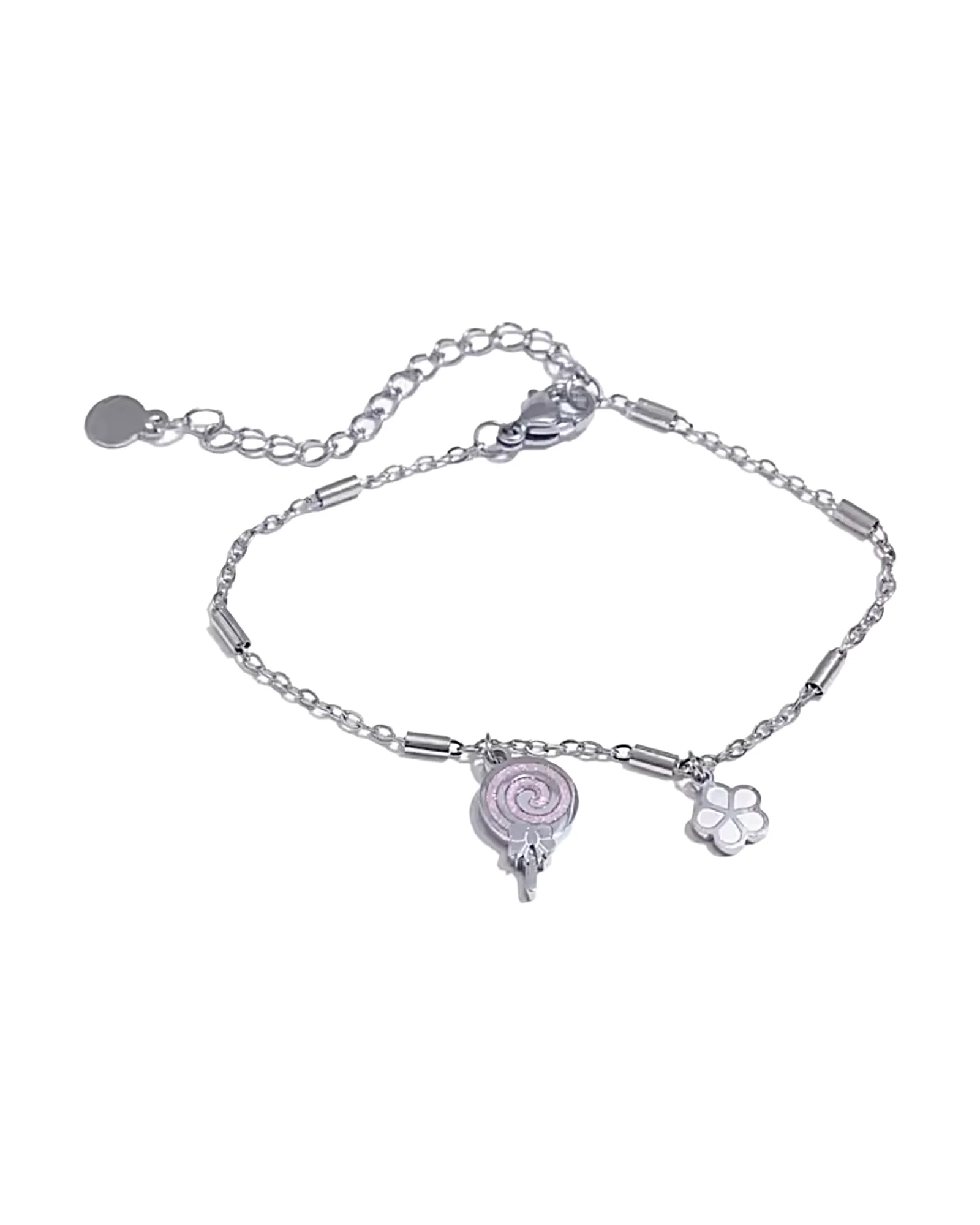 Silver Lollipop Bracelet