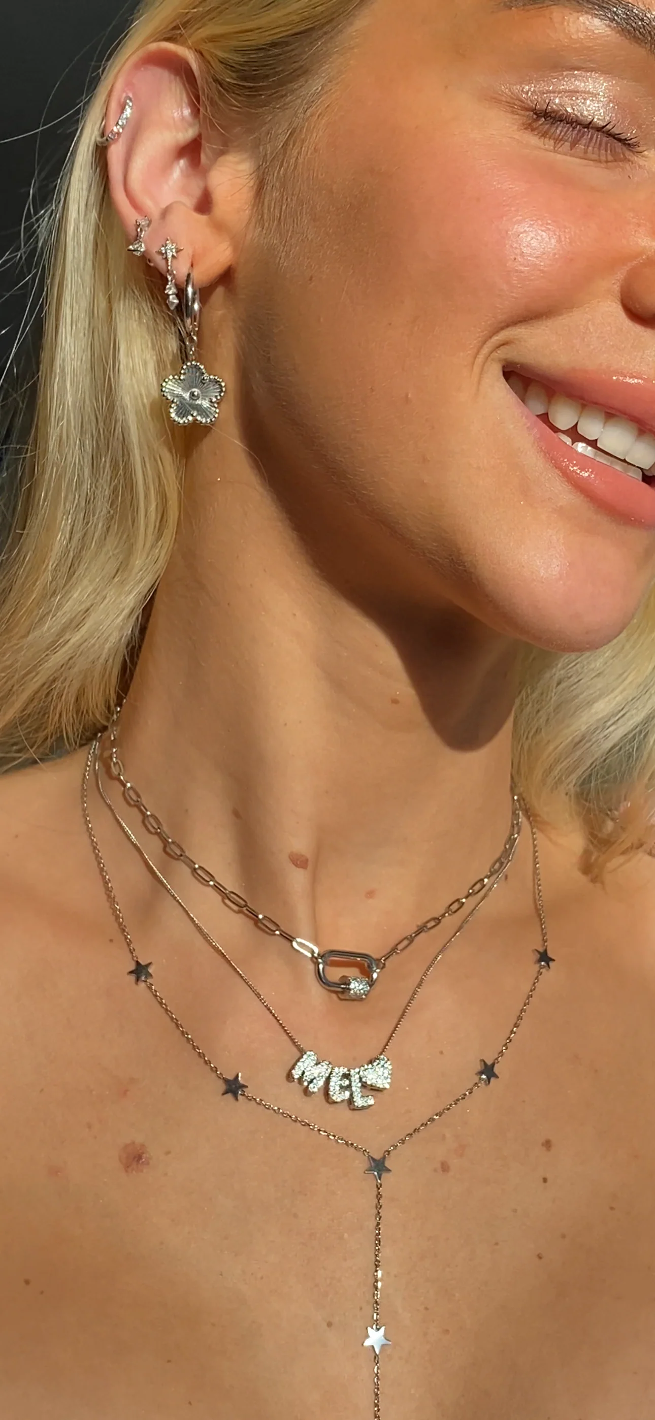 Gold Paperclip Necklace - Image 2