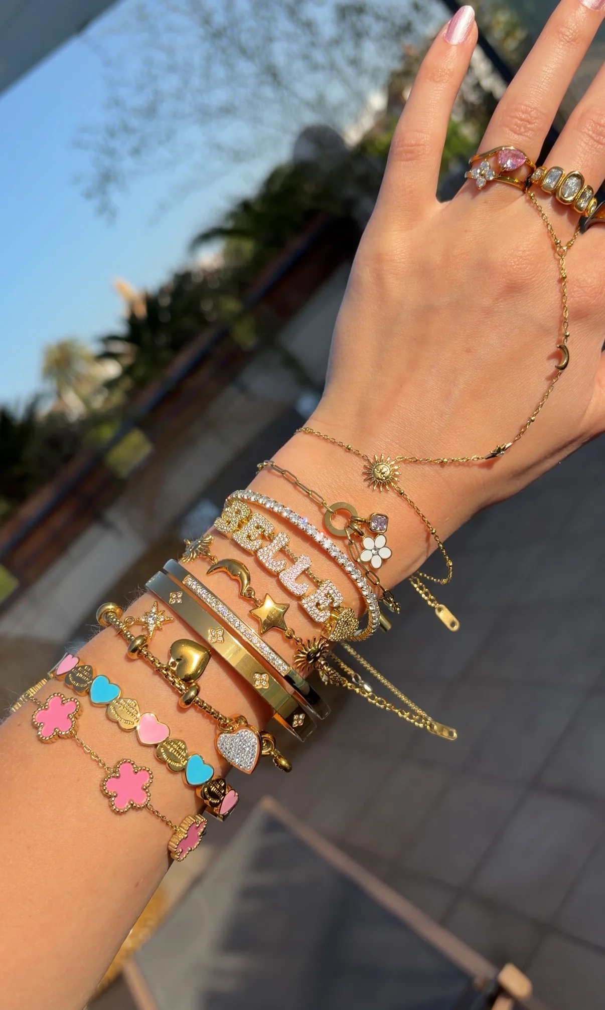 Silver Playful Charm Bracelet - Image 9