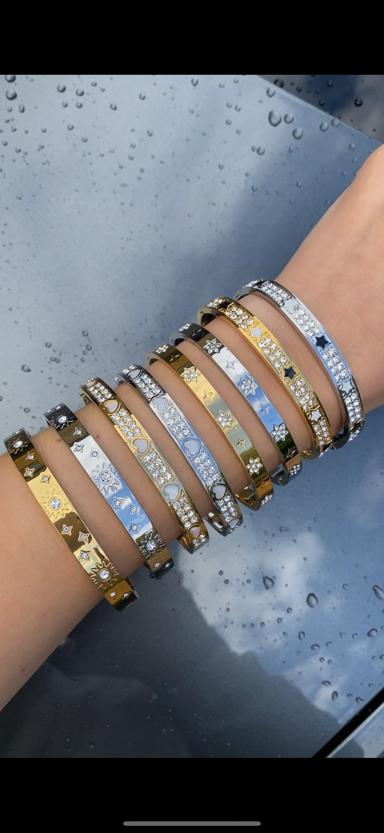 Silver Star and Sun Bangle - Image 3