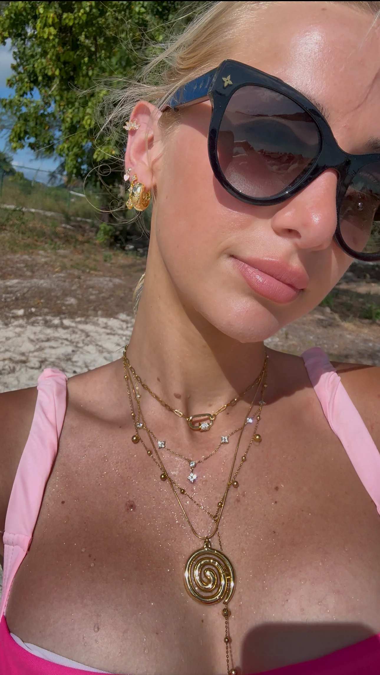 Silver Swirl Necklace - Image 3