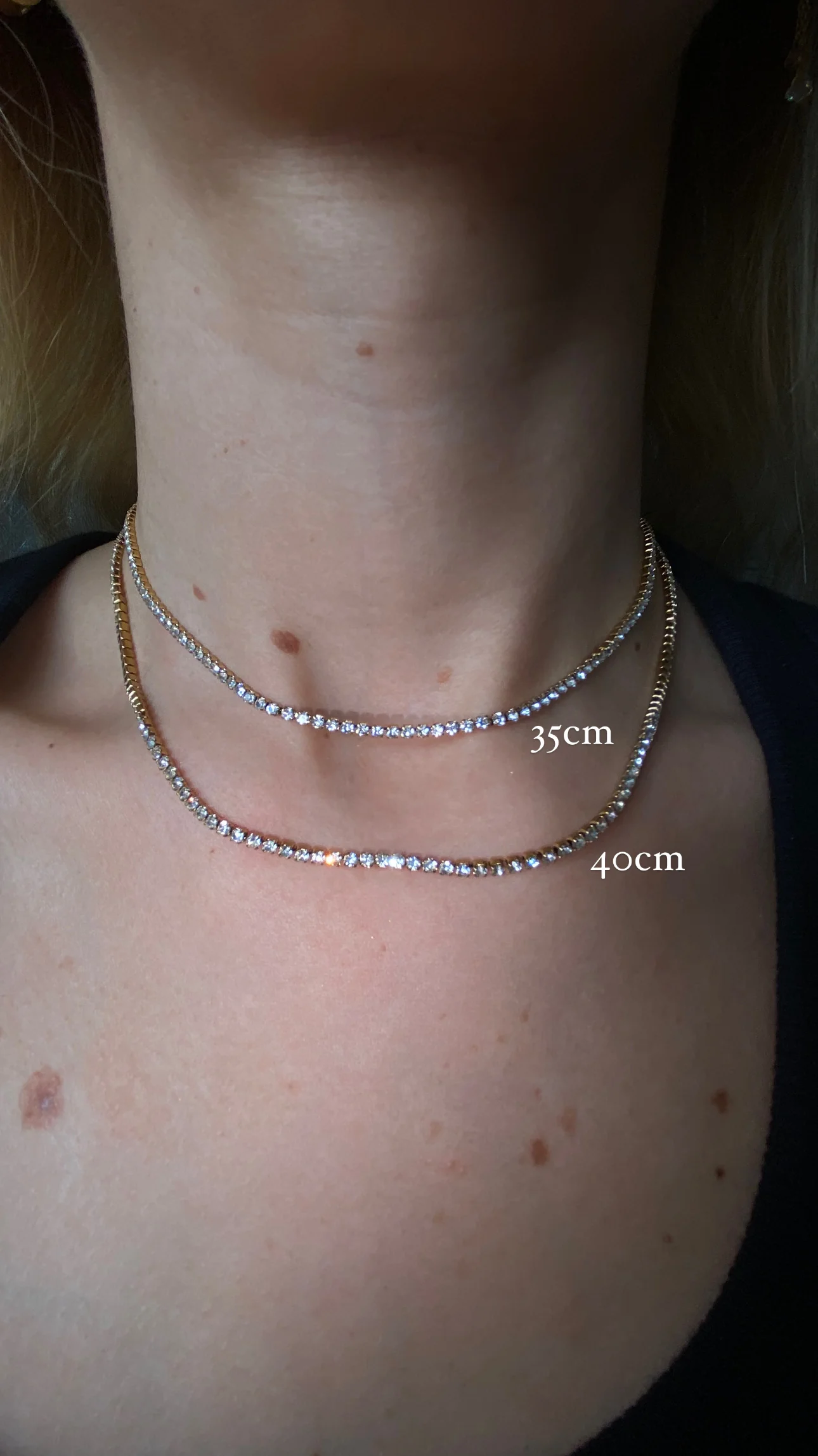 Silver Tennis Necklace - Image 2