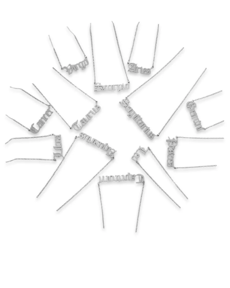 Silver Zodiac Necklaces - Image 2